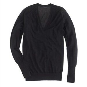 J.Crew Woman Black Casual Long Sleeve Sweater Size XS